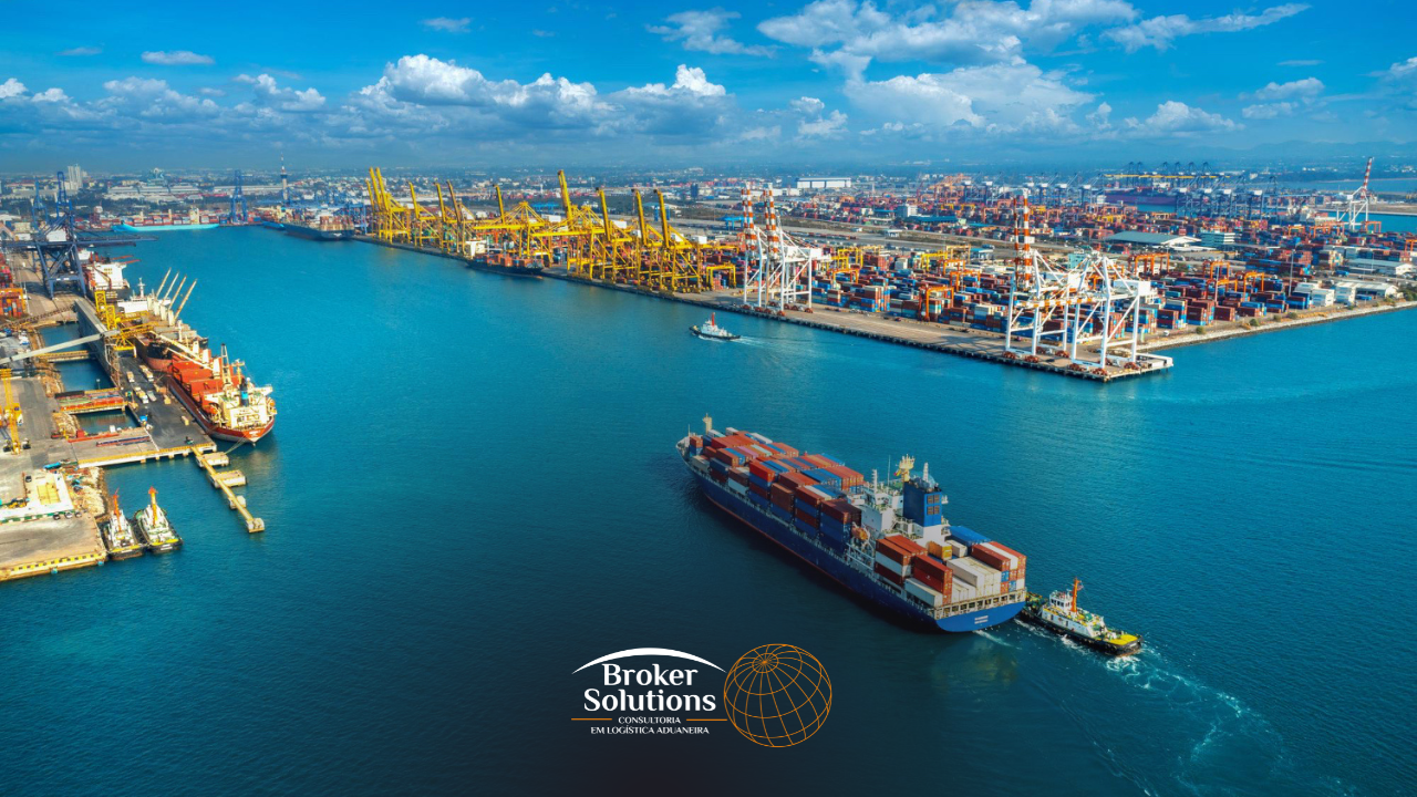 navio porto custo real importação